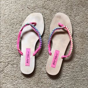 Betsy Johnson Flip Flops